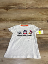 NEW Epic Threads x Hello Kitty Happy Halloween Shirt White sz 4T