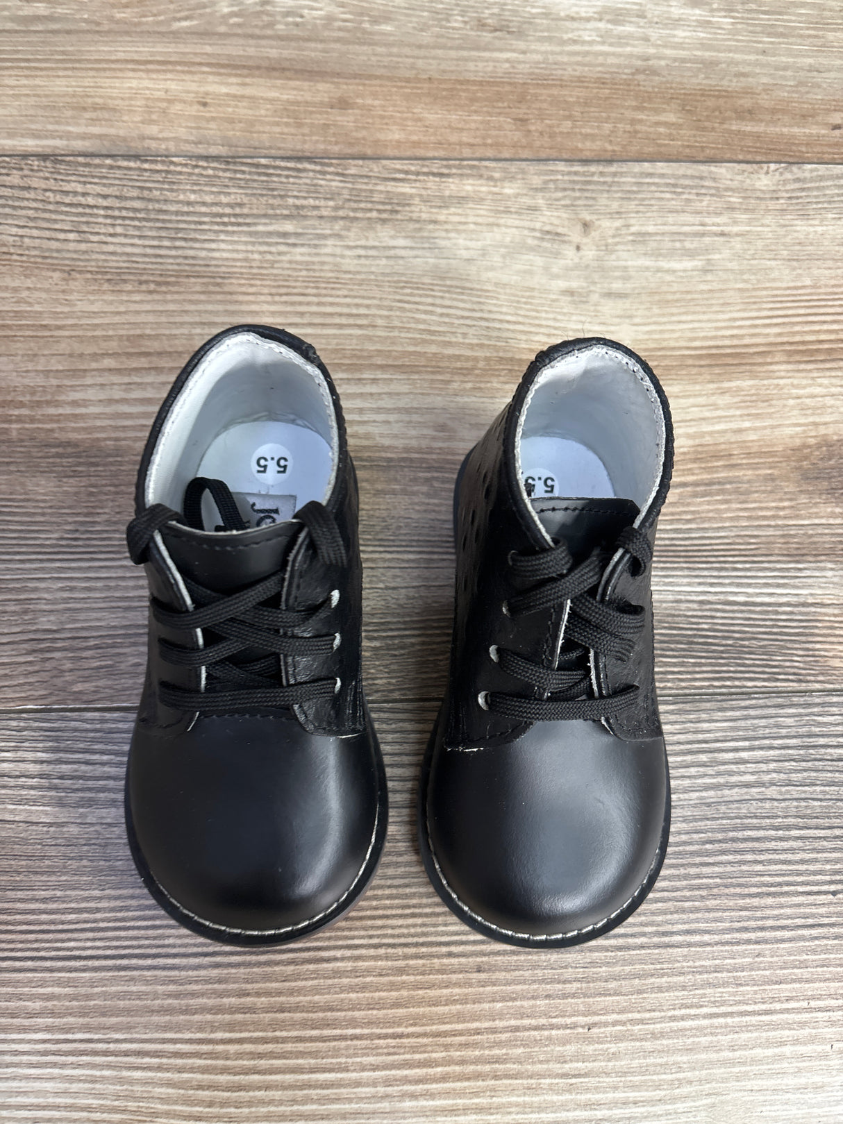 Josmo First Walker Ankle Shoes Black sz 5.5c