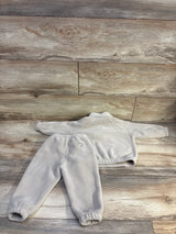 Zara 2pc Polar Fleece Matching Set Tan sz 18m