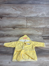 Little Me Terry Cloth Ducky Bath Robe Yellow sz 0-9m