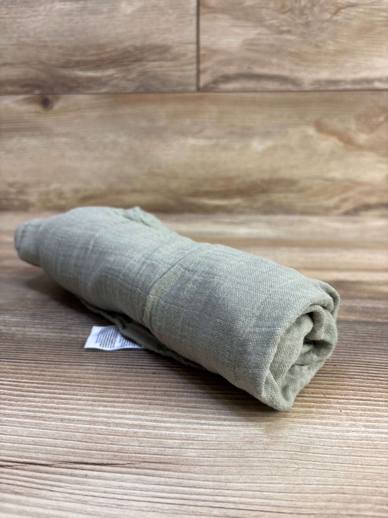GLLQUEN Muslin/Bamboo Swaddle Blanket Green 28x28''