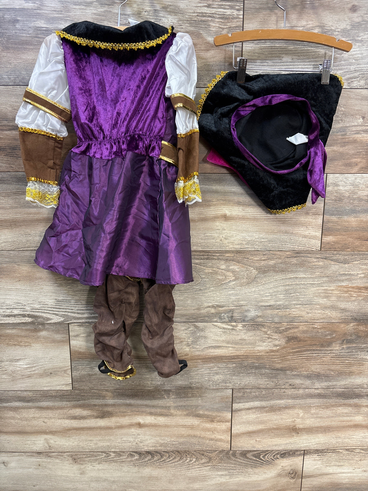 Teetot Purple Pirate Princess Costume sz 3-4T