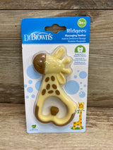 NEW Dr. Brown's Ridgees Giaffe Massaging Teether