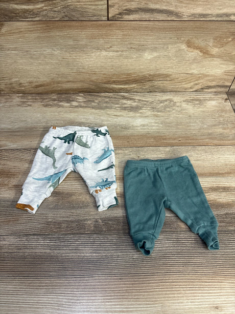 Child of Mine 2pk Boy's Pants Green sz PREEMIE - Me n Mommy To Be