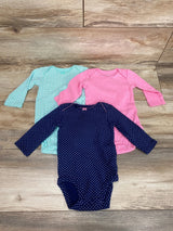 Simple Joys 3pk Bodysuits Navy sz 3-6m