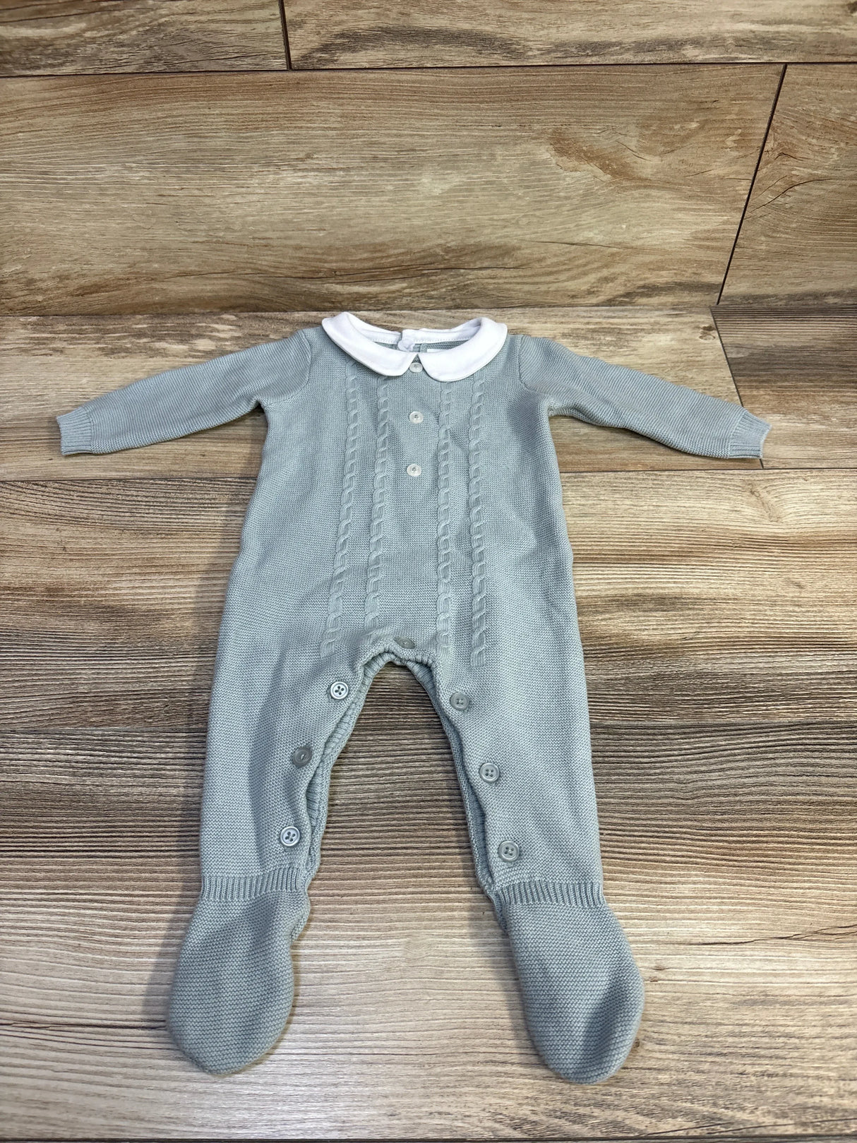 Edgehill Collection Knit Footie Green sz Newborn