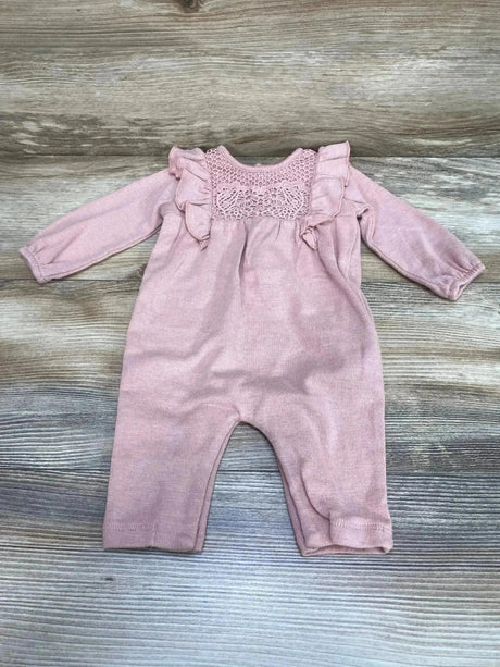 Clasix Beginnings Ruffle Coverall Pink sz Newborn - Me n Mommy To Be