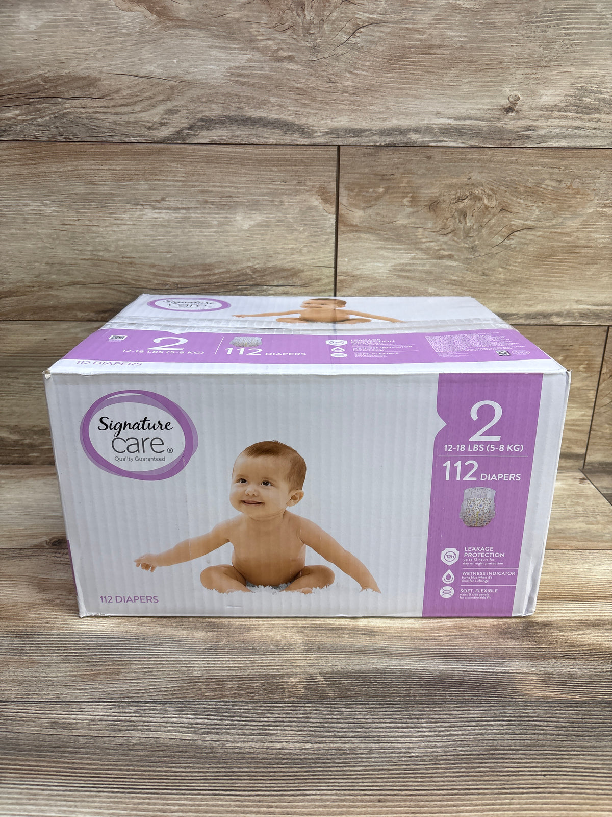NEW Signature Care Diapers Size 2 112ct