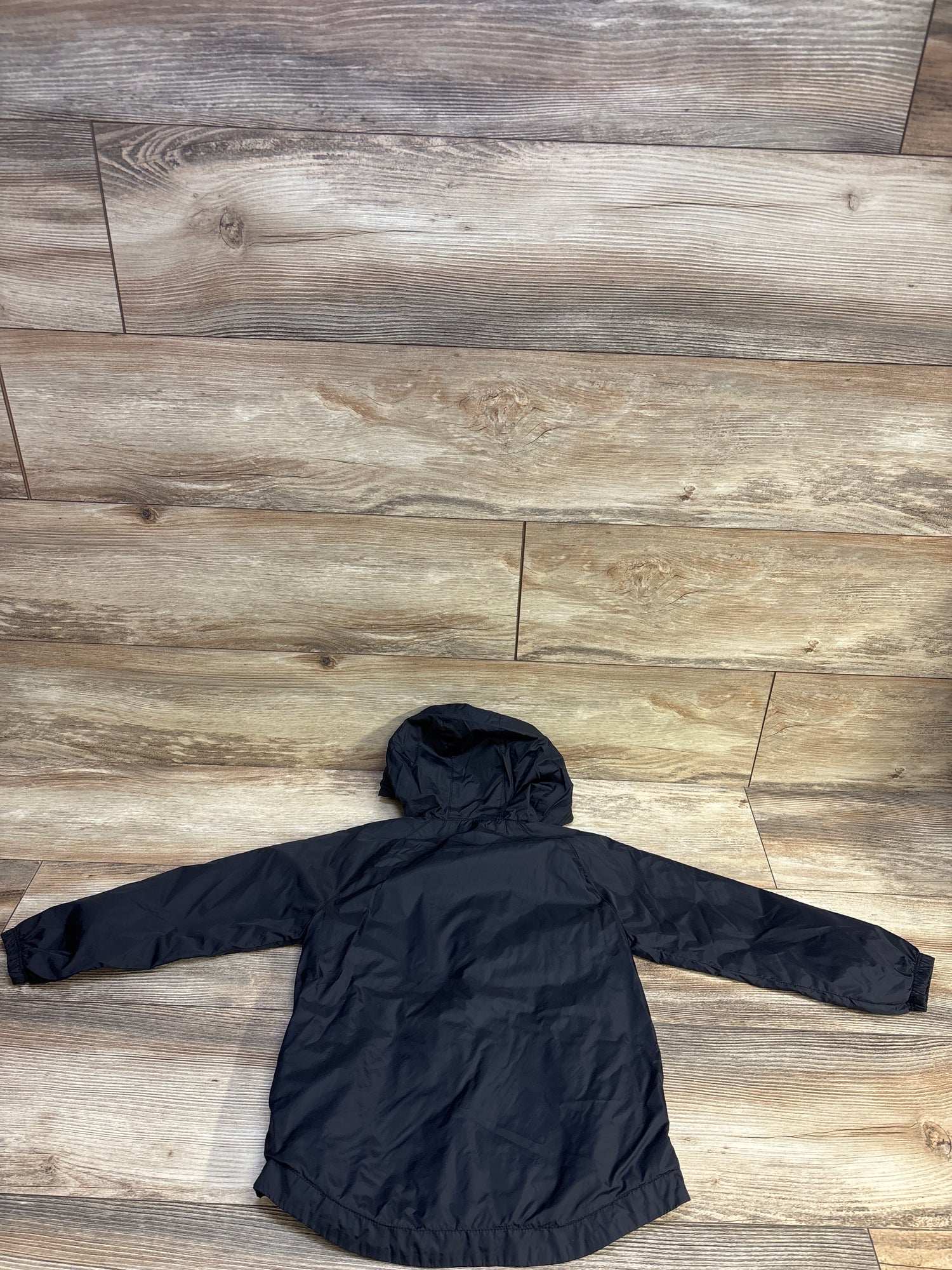 Children's Place Windbreaker Jacket Black sz 5T