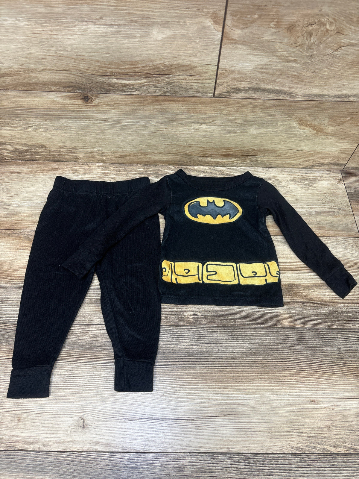 DC Batman 2pc Pajama Set Black sz 2T