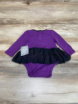 NEW Disney Store Minnie Mouse Tutu Bodysuit Purple sz 6-9m - Me n Mommy To Be
