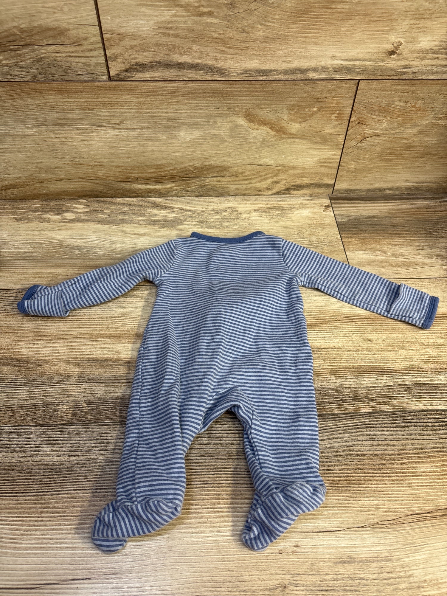 Just One You Striped Little Brother Sleeper Blue sz Newborn