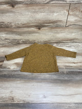 Zara Make The Small Things Count Shirt Brown sz 6-9m