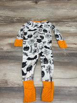 Little Sleepies 'Witches Brew' Bamboo Convertible Sleeper Cream sz 6-12m