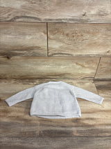 Zara Chunky Knit Kimono Sweater Grey sz 6-9m