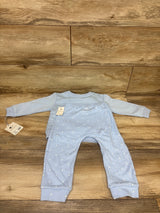NEW Cloud Island 2pc New To The Crew Sweatshirt & Pants Set Blue sz 18m