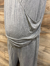 Time & Tru Maternity Casual Jumpsuit Grey sz Small (4-6)