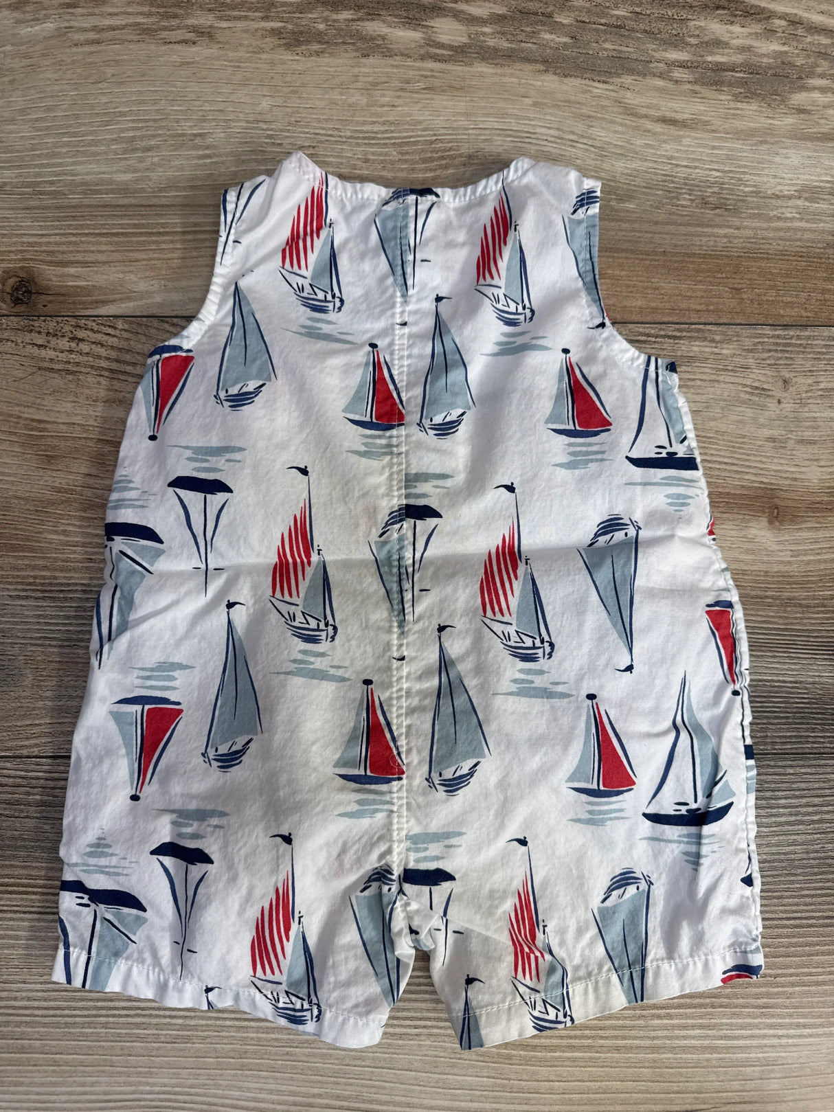 Just One You Sailboat Tank Romper sz 3m