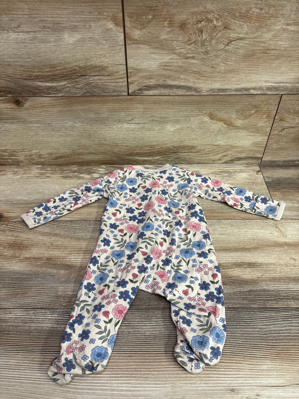 Carter's Floral Sleeper Ivory sz 3m