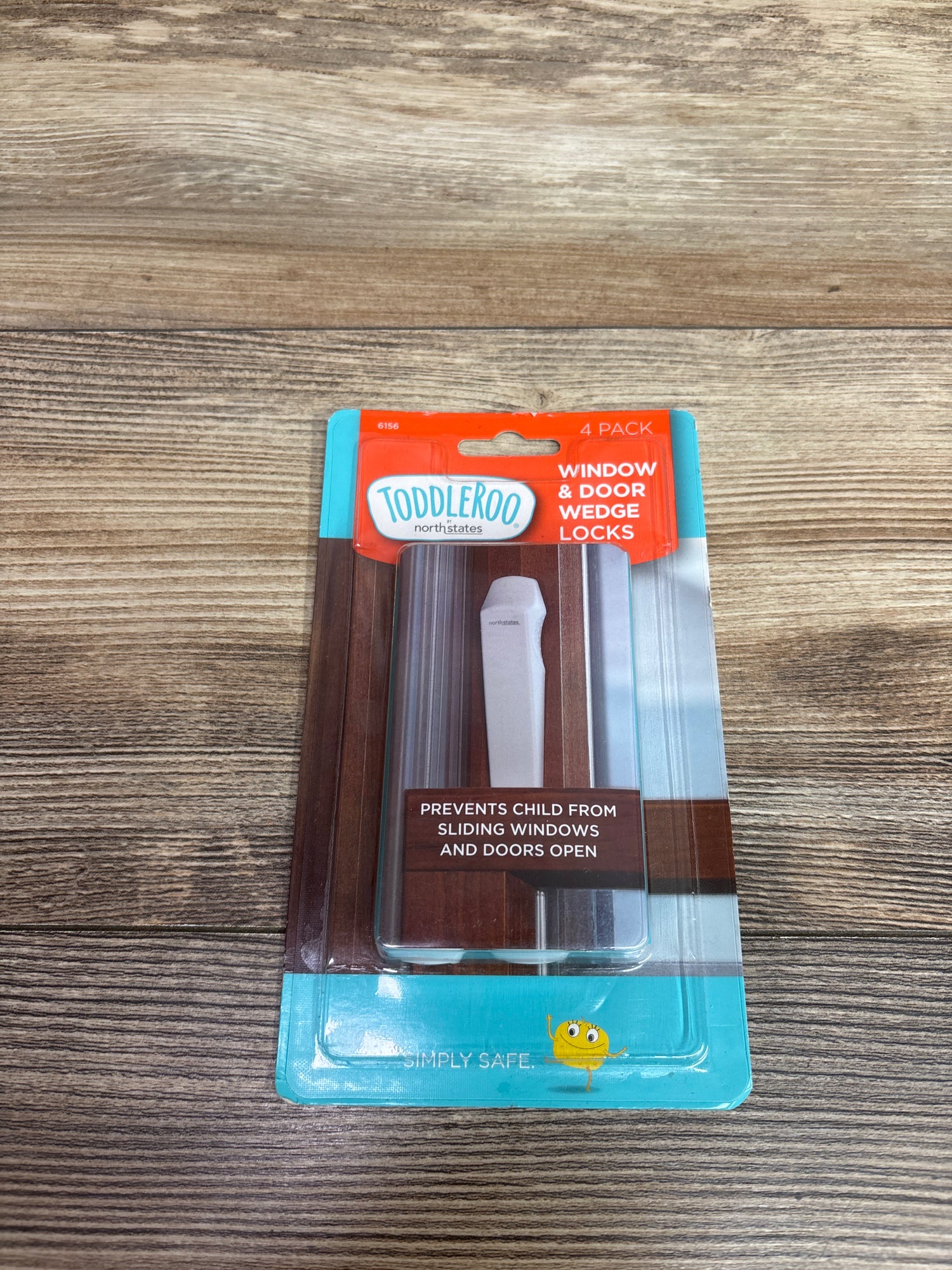 NEW ToddleRoo Window & Door Wedge Locks 4pk