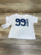 NEW Tiny Turnip New York Yankees Judge Shirt White sz 6m