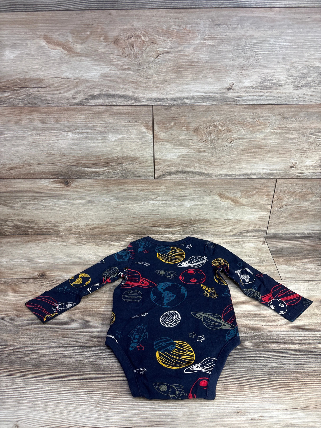 Baby Gap Space Bodysuit Navy sz