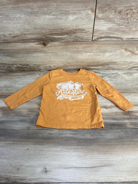 Cat & Jack Adventure Awaits Shirt Orange sz 2T - Me n Mommy To Be