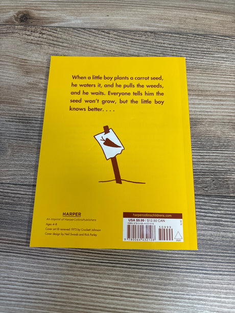 The Carrot Seed: 75th Anniversary Paperback Book - Me n Mommy To Be