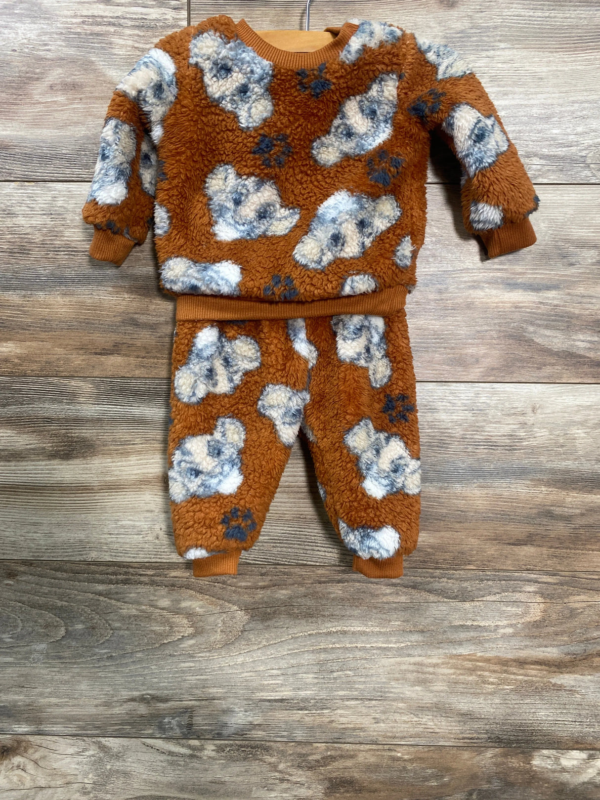 Disney Baby 2pc Lion King Sweatshirt & Joggers Brown sz 0-3m