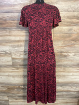 Isabel Maternity Maxi Dress Red sz Small