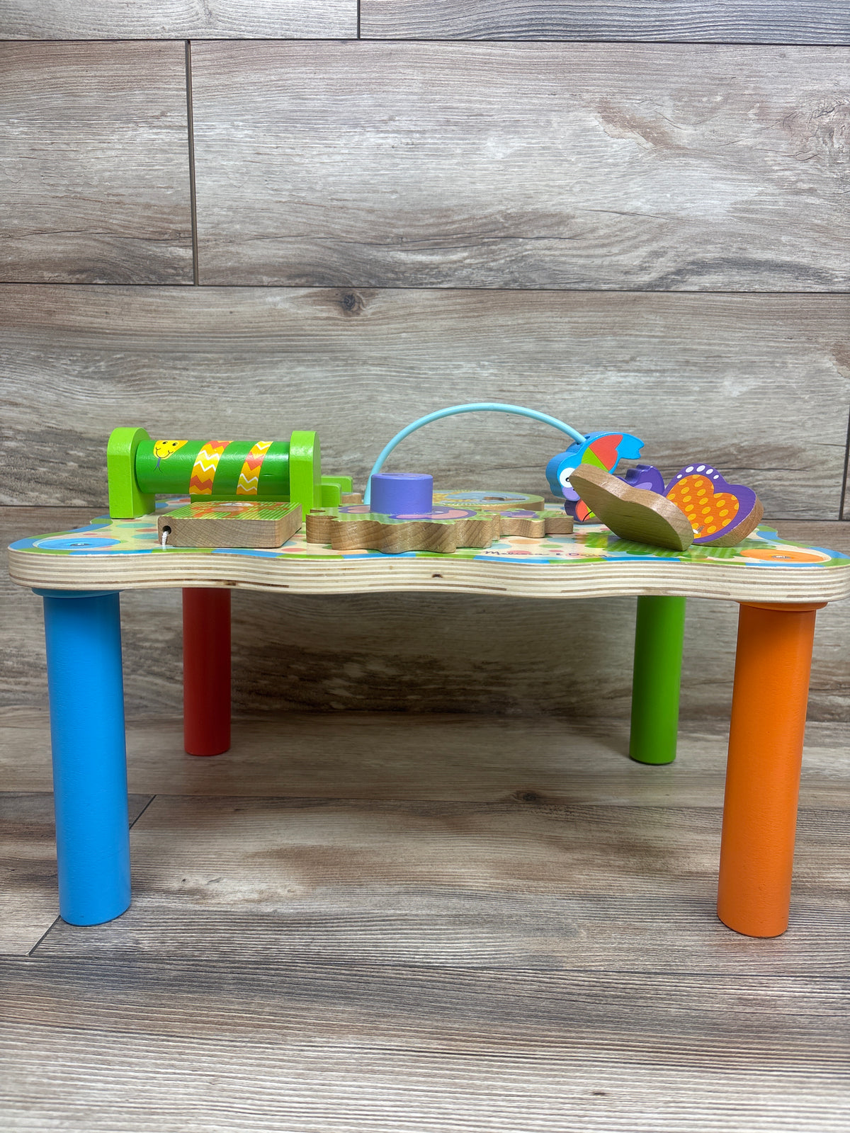 Melissa & Doug First Play Jungle Wooden Activity Table