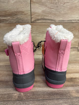 NEW Cat & Jack Denver Winter Boots Pink sz 9c