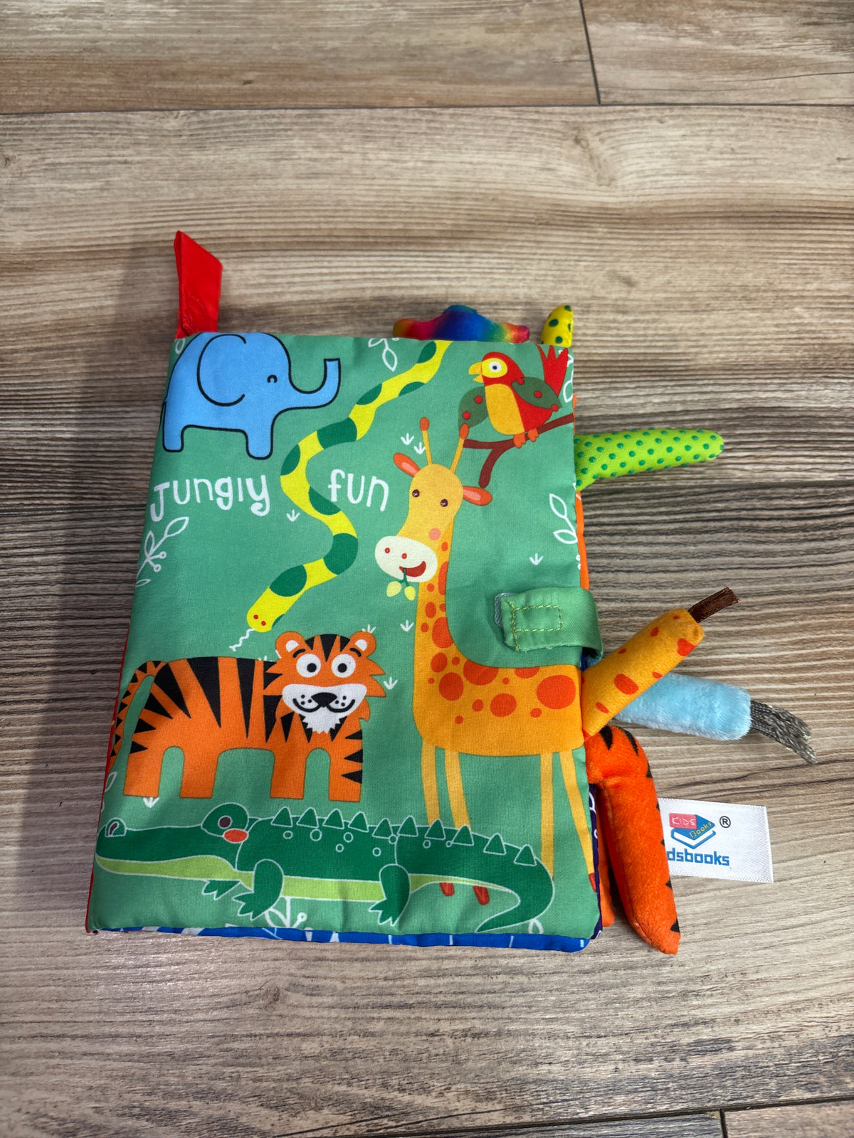 KidsBooks Jungly Fun Crinkle Page Soft Activity Book
