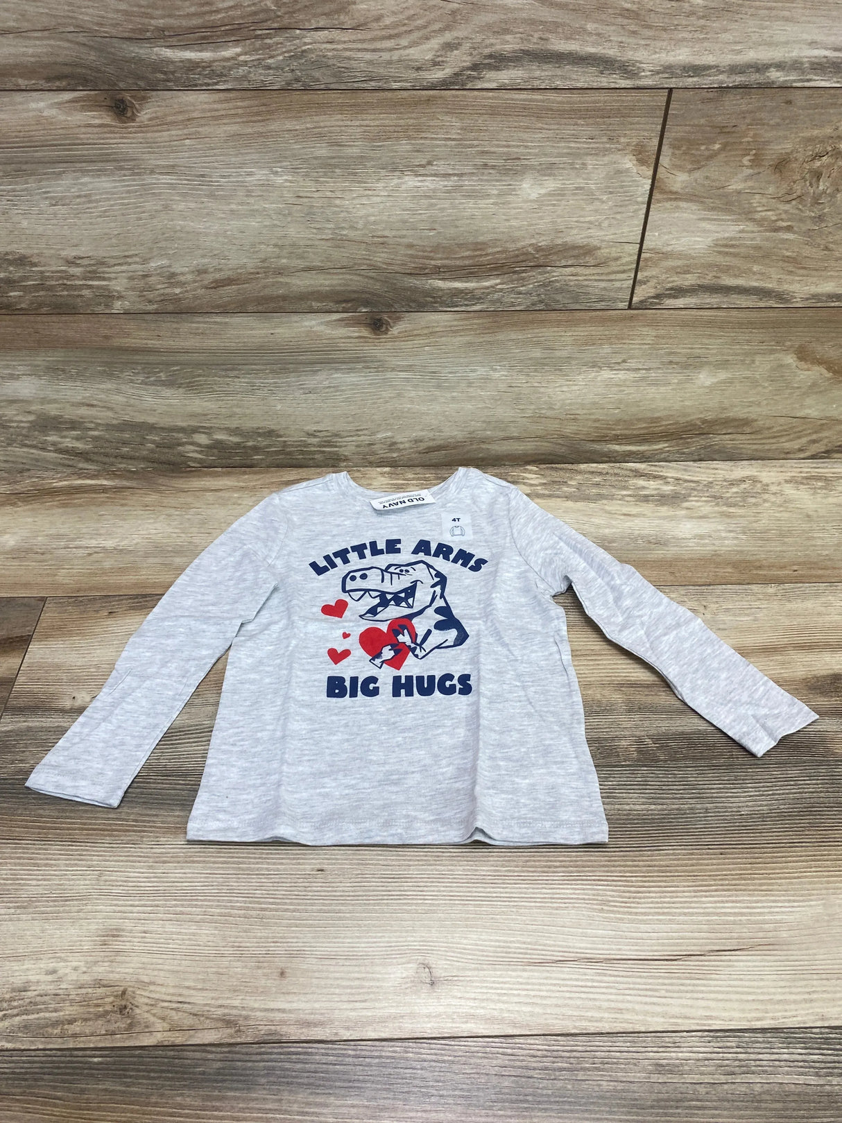 NEW Old Navy Long Sleeve Shirt Grey sz 4T