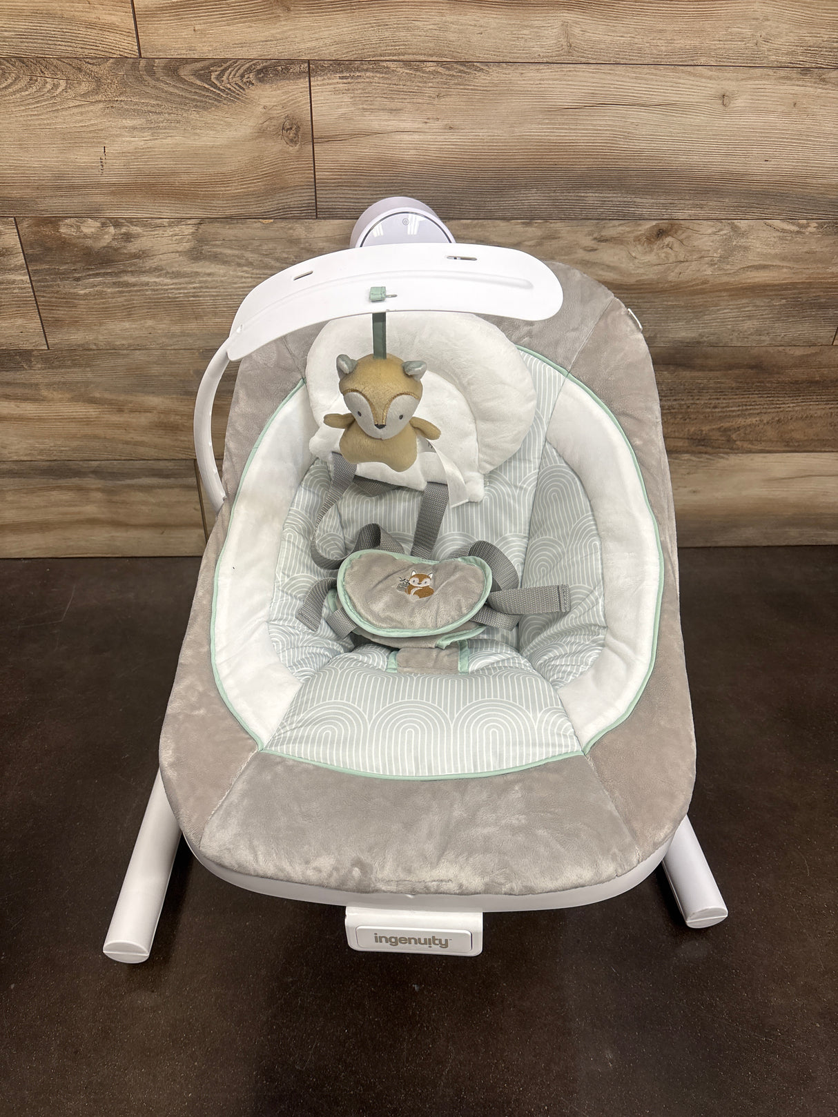 Ingenuity Anyway Sway Portable Foldable Baby Swing in Ray