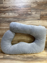 Momcozy U Shaped Pregnancy Body Pillow, Grey