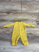 Modern Moments Ribbed Footless Sleeper Yellow sz 0-3m
