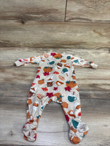 Way To Celebrate! Thanksgiving Sleeper Beige sz 0-3m