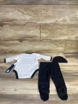 NEW NFL Gerber Baby Las Vegas Raiders 3pc Set White sz 3-6m