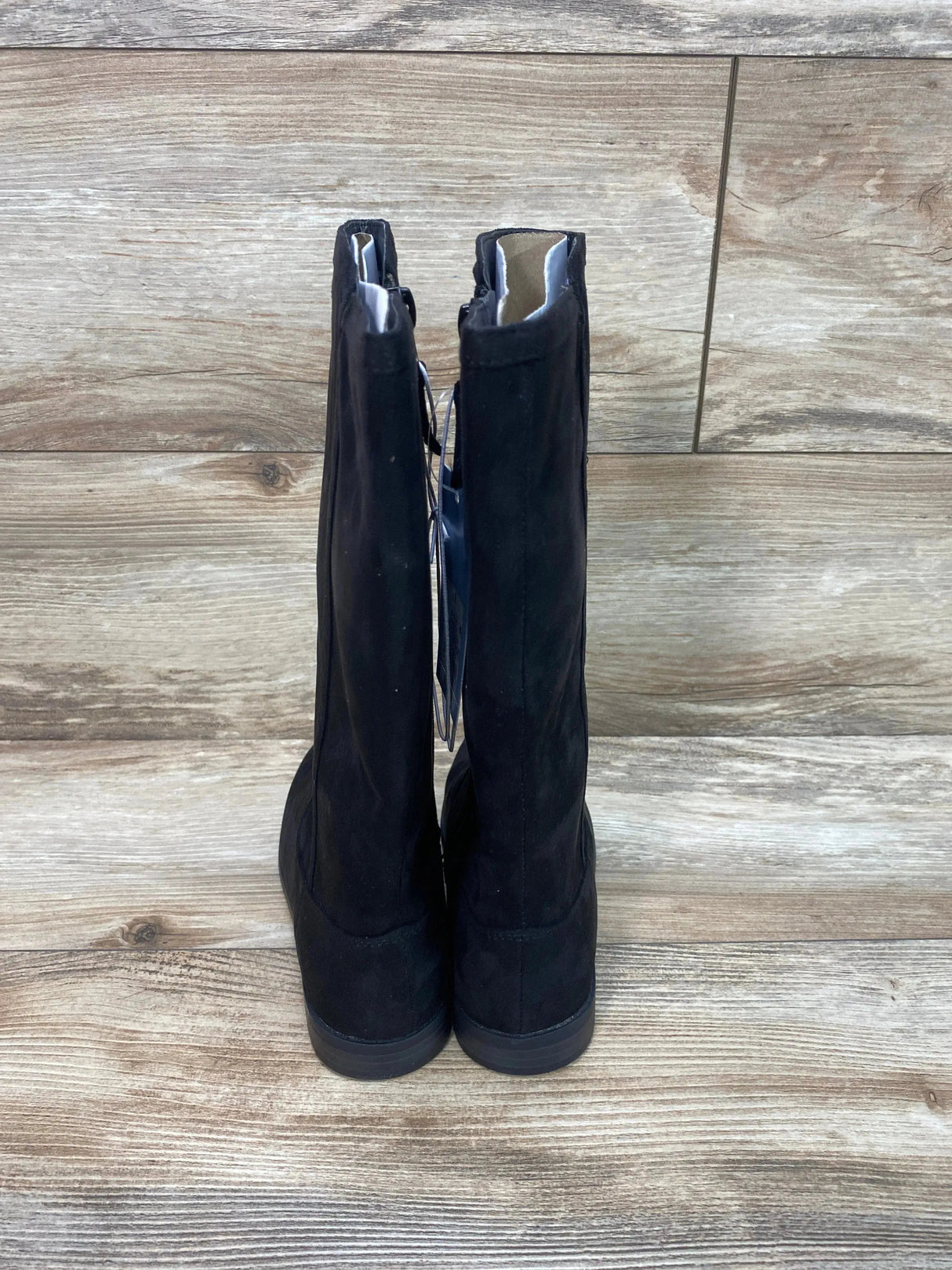 NEW Cat & Jack Mylah Tall Riding Boots Black sz 1Y