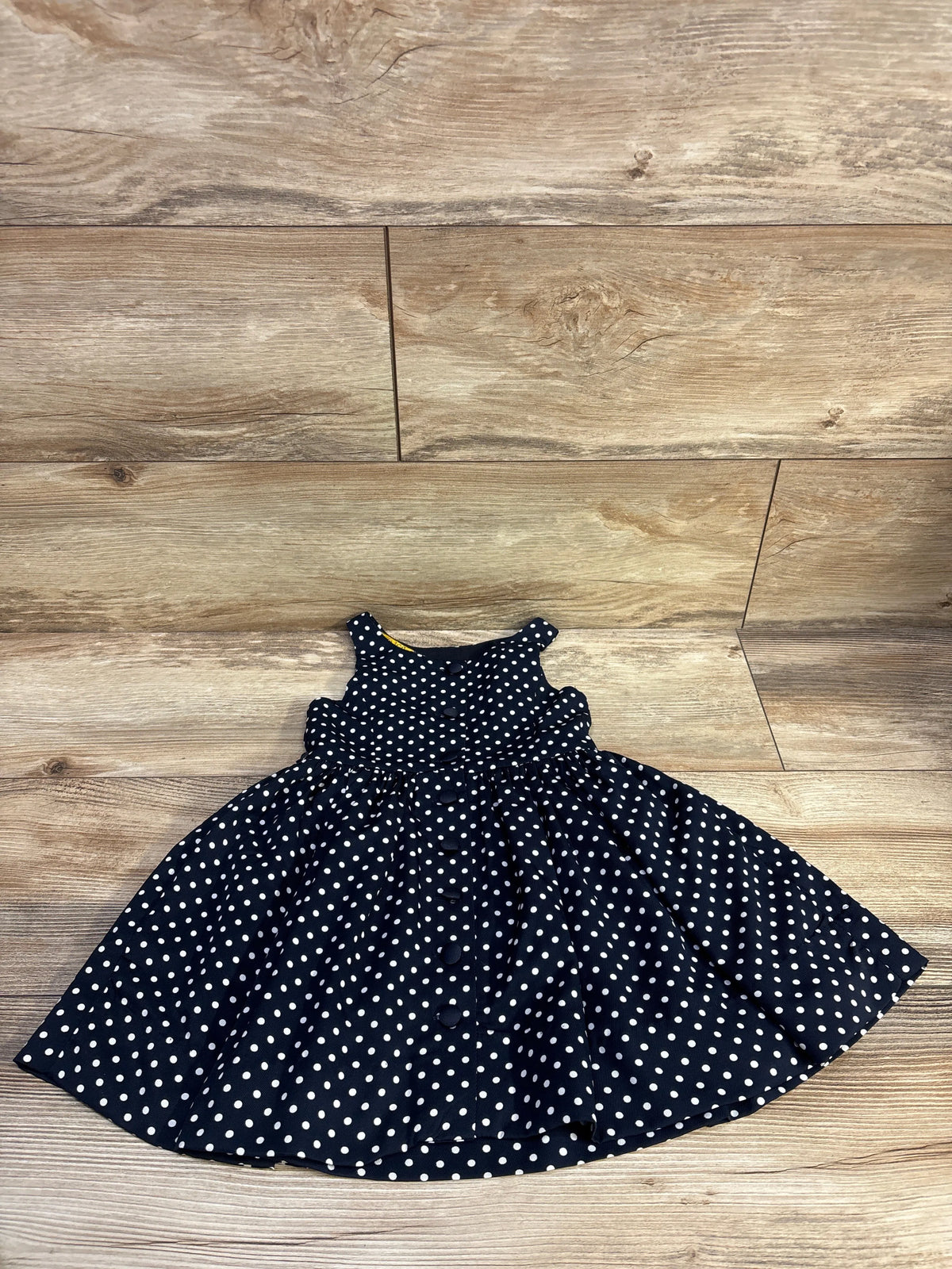 Polo Ralph Lauren Sleeveless Polka Dot Dress Navy sz 2T