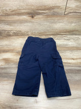 Children's Place Cargo Pants Navy sz 12-18m