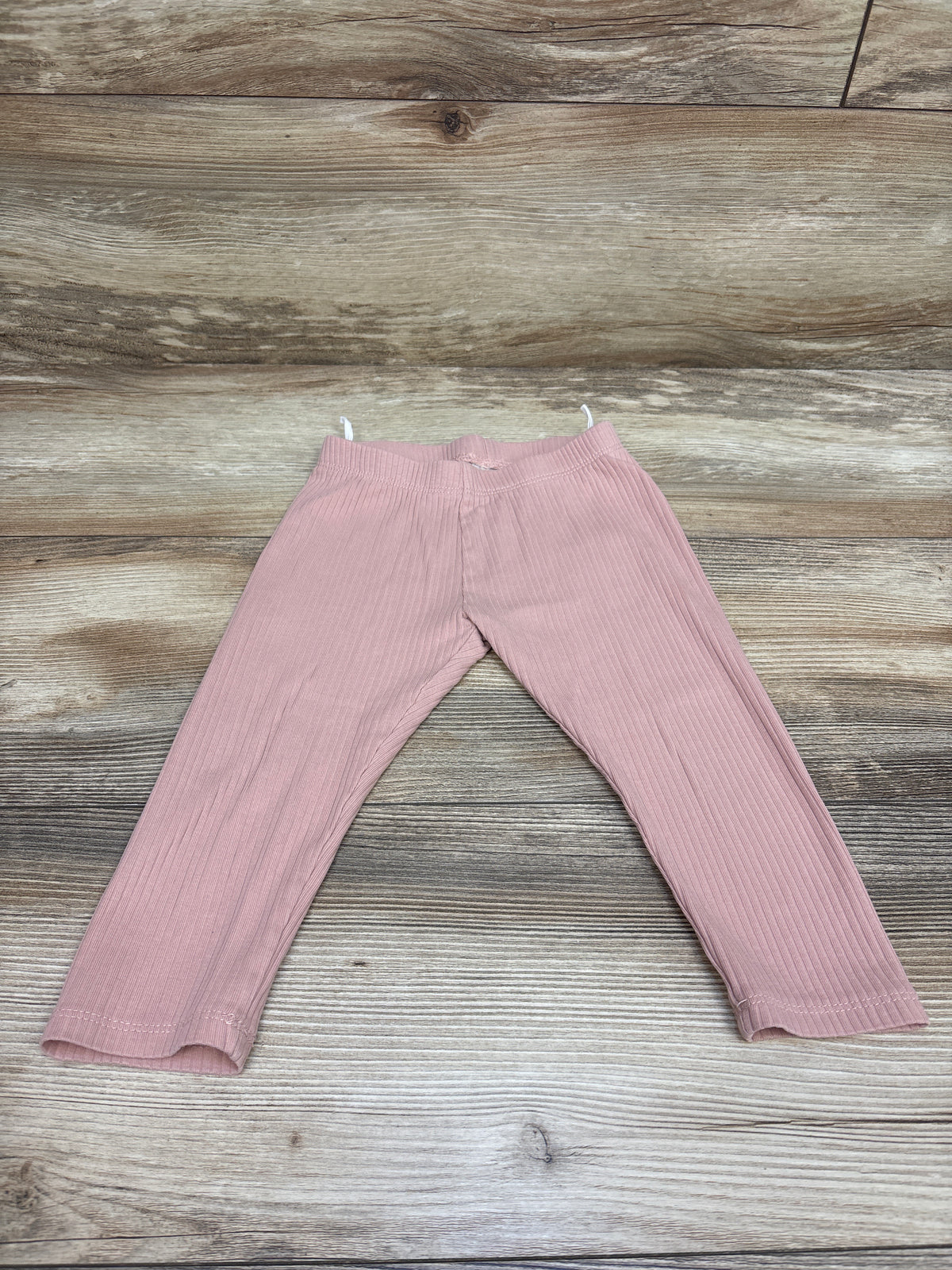 H&M Ribbed Leggings Pink sz 18m