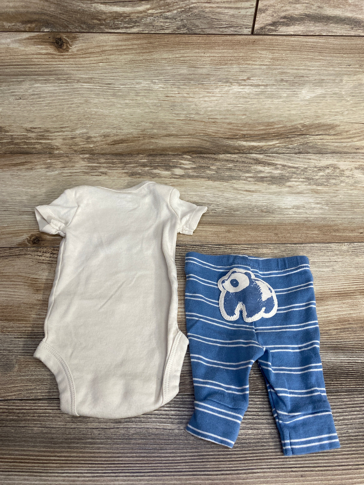 Carter's Bodysuit & Pants 2pc Set Beige sz Newborn