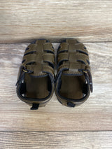 Wonder Nation Brown Fisherman Sandals sz 4c