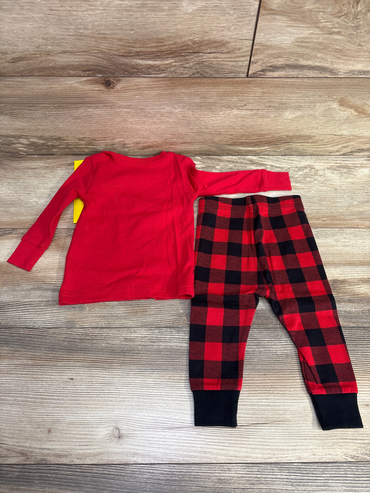 NEW Old Navy 2pc Jolly Crew Pajama Set Red sz 12-18m