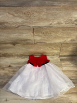 Blueberi Boulevard Sleevelss Dress Red sz 4T