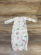 Carter's Sleep Gown White sz Preemie