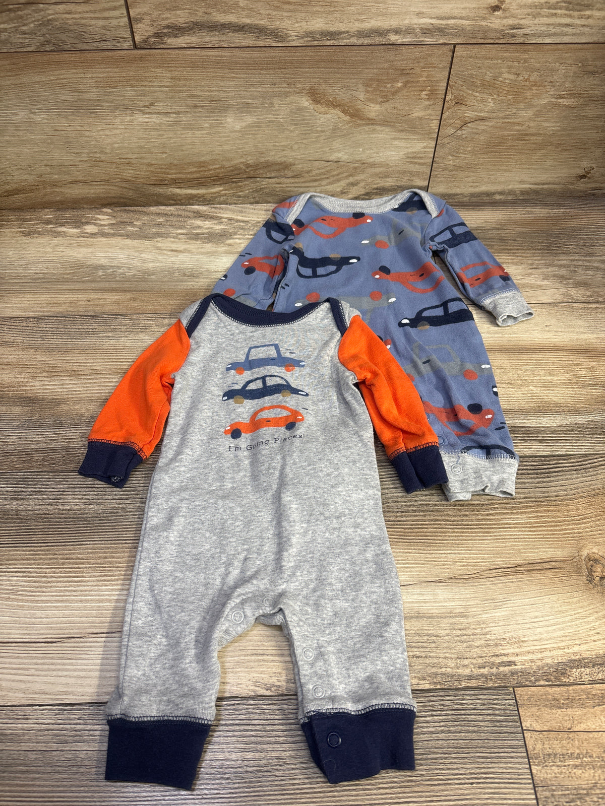 Carter's 2pk Coveralls Blue sz 3m