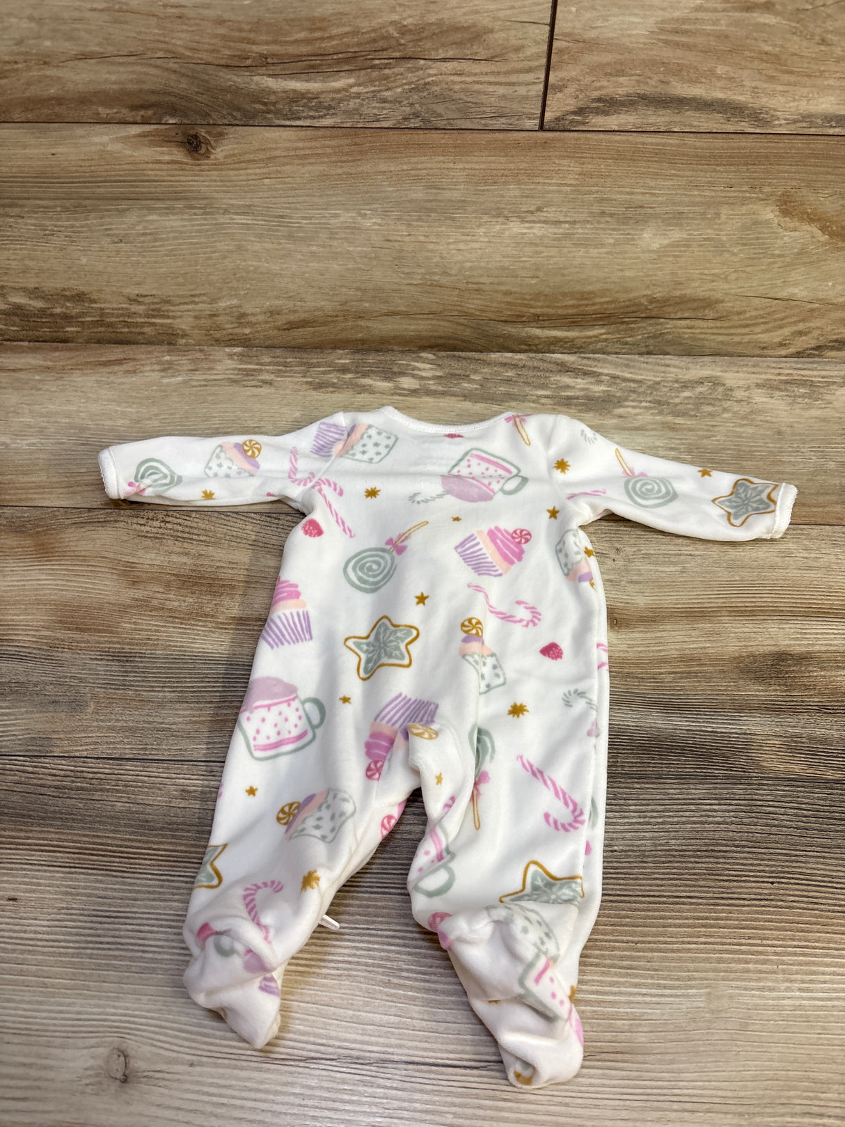 Just One You Blanket Sleeper White sz Newborn